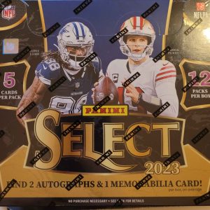 Panini Select 2023 12 Booster 2 Autos + 1 Memorabilia